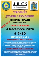 Trophée Joseph LEVASSEUR - Départemental X3 Vétérans - ABGS
